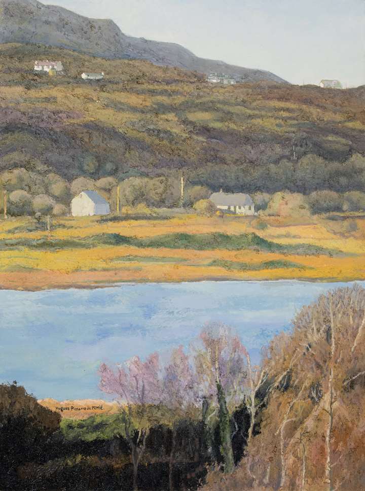 Le Lac Illion en Décembre à Dungloe,